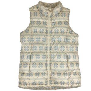 Old Navy Girls Puffer Vest Size XL 14 Frost Free
